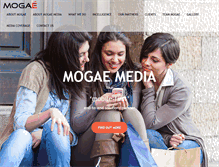 Tablet Screenshot of mogaemedia.com
